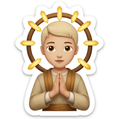 earth vith blessing sticker