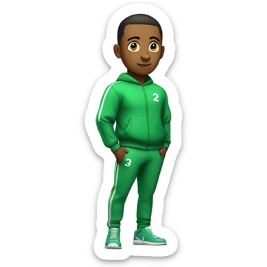 Player 230 from the tv show squid game  sticker