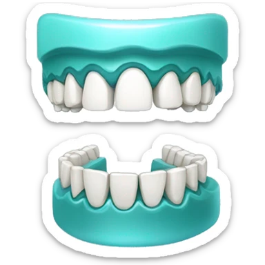 orthodontic appliance sticker