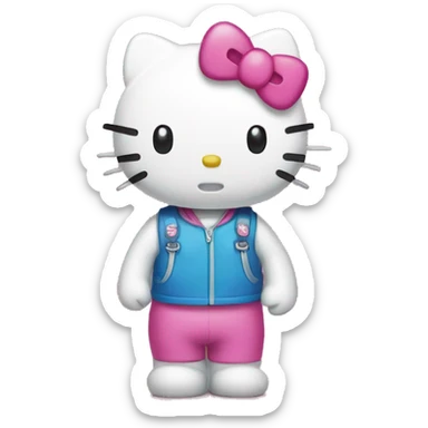 hello kitty sticker