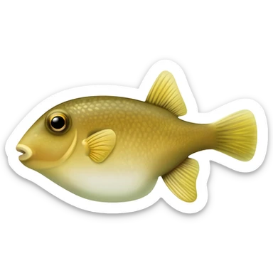 Gulf toadfish sticker