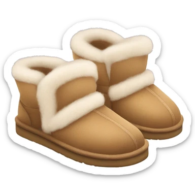 UGG slippers  sticker