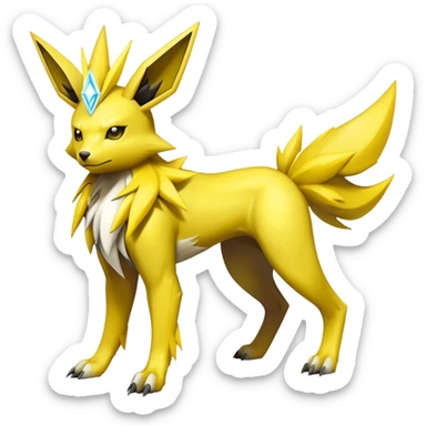Manectric-Lucio-Jolteon-Fakémon-hybrid-creature (full body)  sticker