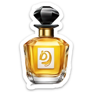 Baccarat perfume sticker