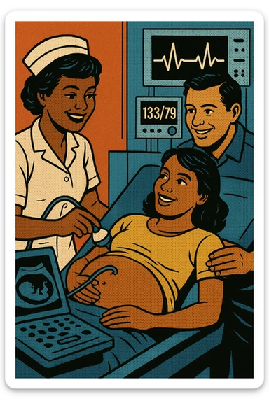 make the nurse black sticker