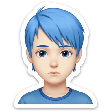 2D from gorillaz sticker