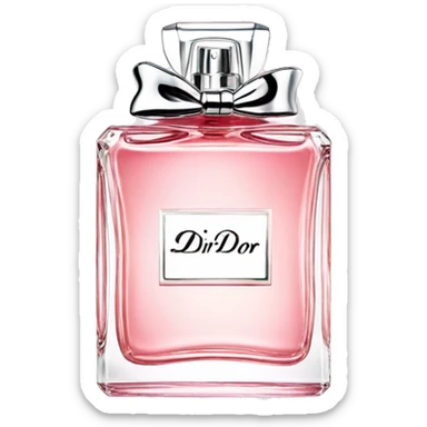 Miss dior perfume sticker