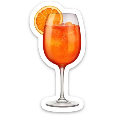 Aperol spritz sticker