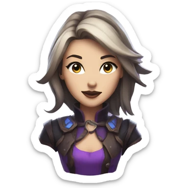 caitlyn from arcane sticker