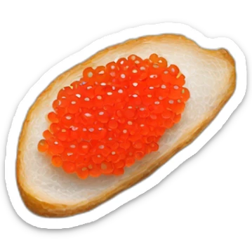 Red Caviar on the white bred sticker