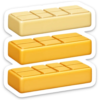 Flavored Butter Blocks sticker