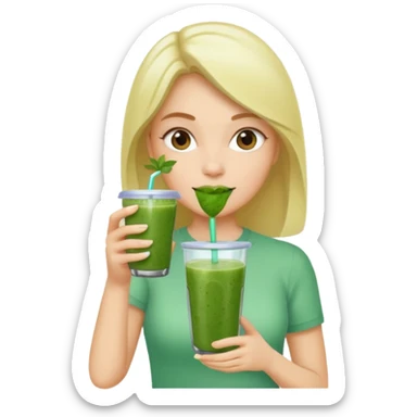 woman detox healthy sticker