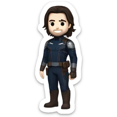 bucky barnes sticker