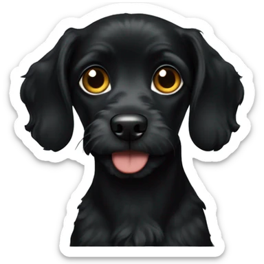 Black Doxiepoo  sticker