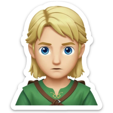 link from zelda sticker