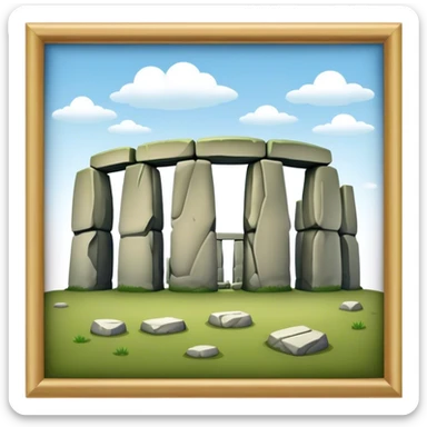 Stonehenge Emoji sticker
