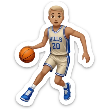 man basketball sticker