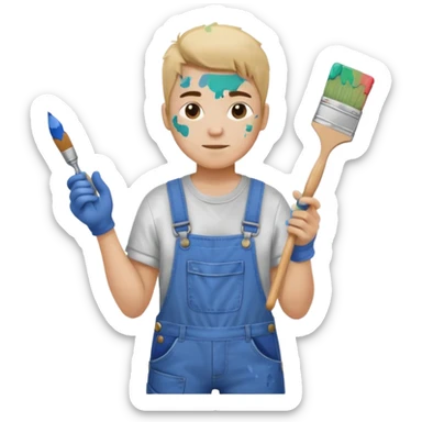 PINTOR  DE MUEBLES sticker