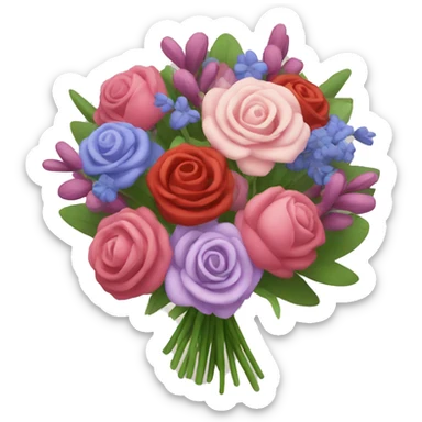 Bouquet sticker
