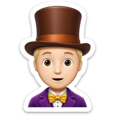 Charlie and the chocolate factory sticker