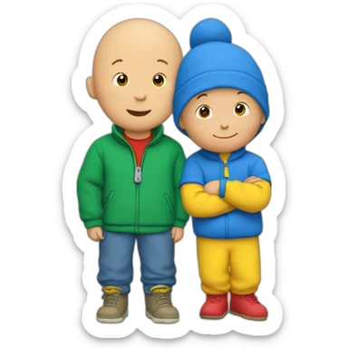 Un caillou sur un caillou sur un caillou sticker