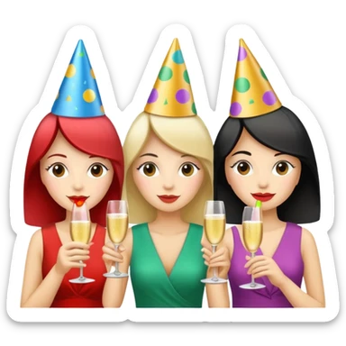 Bridal shower sticker