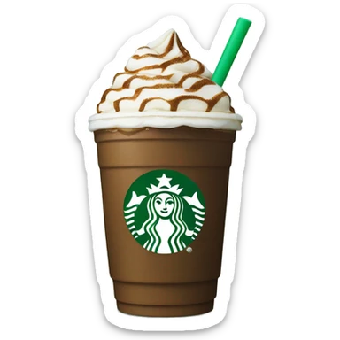 Starbucks Frappuccino sticker