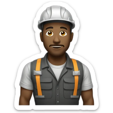 Trabajando arte  sticker