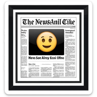 News article of government  sticker