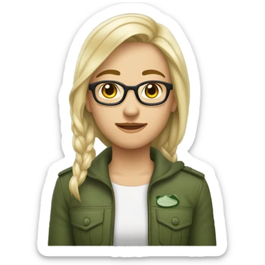 девушка шатенка с зелеными глазами обнимает крепко рыжего котика с янтарными глазами sticker