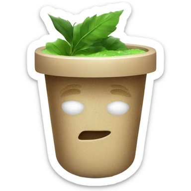 Tree hut body scrub sticker