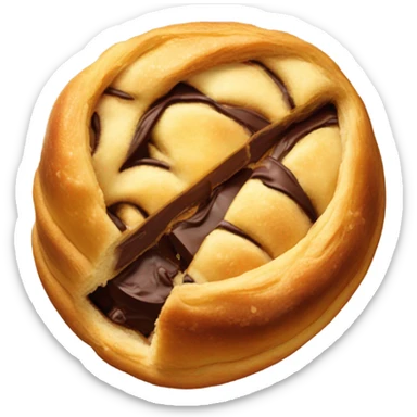 pain au chocolat sticker