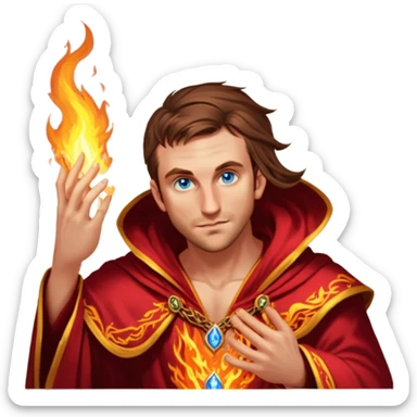 Pyromancer sticker