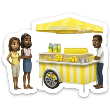 bentayga lemonade stand sticker
