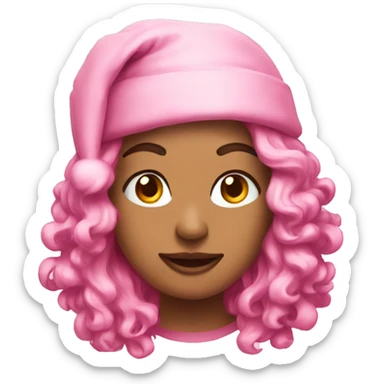 Pink Christmas  sticker