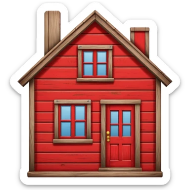 real estate sign red sticker