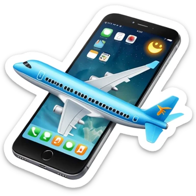 Aeroplane Mode sticker