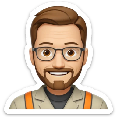 gordon freeman smiling sticker