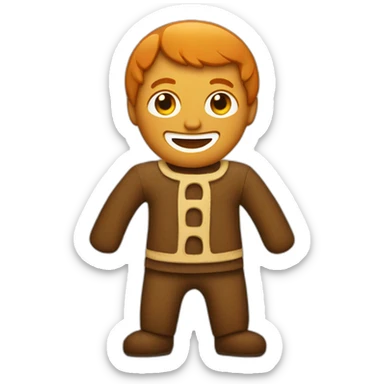 Gingerman sticker