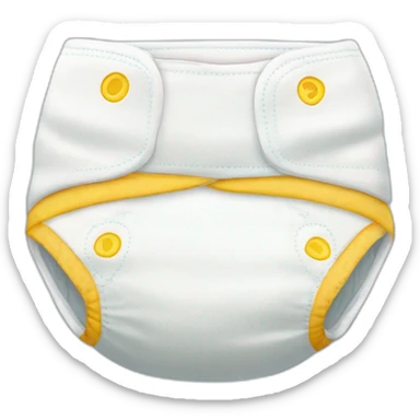 Diaper logo pampers sticker