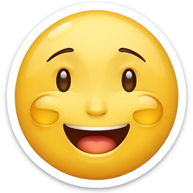 Crying laughing emoji sticker