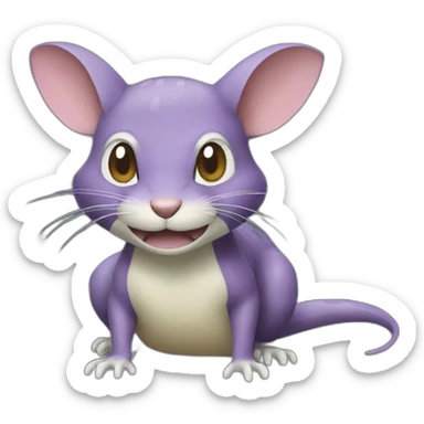 rattata sticker