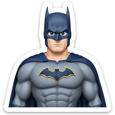 classic Batman DC comics sticker