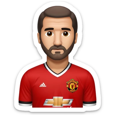 Eric Cantona Manchester United sticker