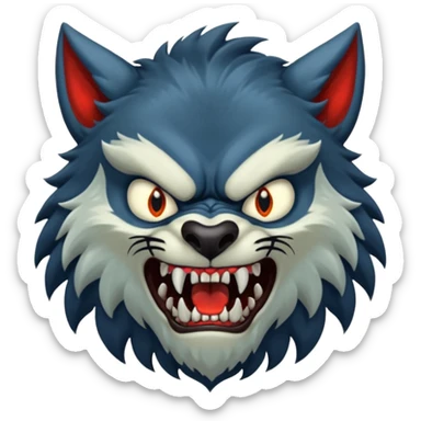 Werewolf by Night sticker
