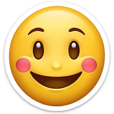A happy emoji do two fuck you sticker