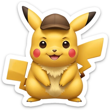 Argentine pikachu sticker