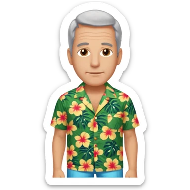 Epstein on island  sticker