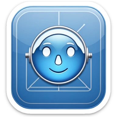 make a an icon for a plan structure  sticker