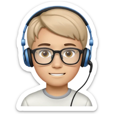 İnformatics 6th grade boy sticker